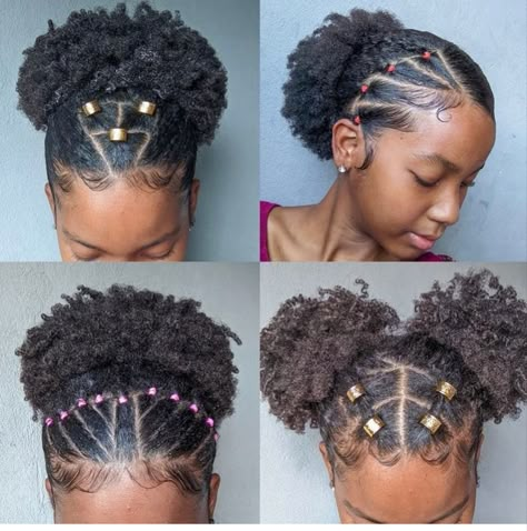 Natural Hairstyles For Afro Hair, Peinados Afro Cortos 4c, Hairstyles For Short Hair Natural Hair, Simple Hairstyles For Natural Hair, Hair Styles For Natural Hair Black Women, Spider Hairstyle, Short Afro Styles, Rubber Band Hairstyle, Hairstyles For Short Natural Hair