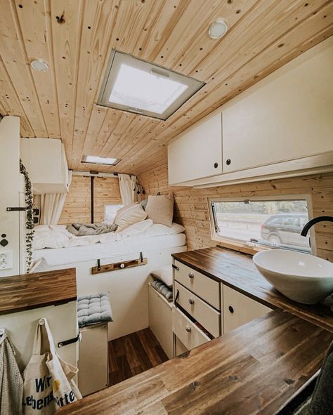 B4C0F362-139F-4CAD-849F-05A7F1694735 - Van Clan Diy Caravan, Conversion Vans, Vintage Camper Remodel, Kombi Home, Van Conversion Interior, Campervan Life, Build A Camper Van, Build A Camper, Van Life Diy