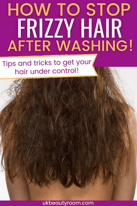 Are you looking for ways to stop frizzy hair after a shower? I will reveal to you 9 of the best products for frizzy hair in humidity! You will be able to get instantly glossy hair using these techniques and products! If you always end up with flyaway hair after a shower, then read on to find out exactly how to stop frizzy hair after washing!

This post is all about how to stop frizzy hair after washing Stop Frizzy Hair, Frizzy Hair Remedies, Thick Frizzy Hair, Fizzy Hair, Frizzy Wavy Hair, Control Frizzy Hair, Defrizz Hair, Flyaway Hair, Frizzy Hair Tips