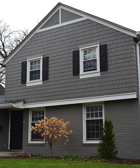 James Hardie Aged Pewter Aged Pewter Exterior Paint, Hardie Board Iron Gray, Aged Pewter Hardie Board Siding, James Hardie Aged Pewter Siding, James Hardie Night Gray Siding, Aged Pewter Hardie Siding, James Hardie Aged Pewter, Two Tone House Exterior, Hardie Board House