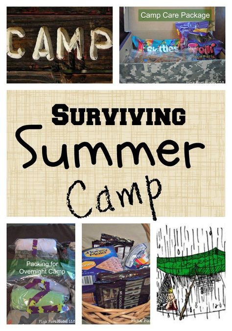 A Parent's Guide to Summer Camp Survival - how to pack for summer camp and how to make a care package. by coconutheadsurvivalguide.com Summer Camp Care Package, Overnight Summer Camp, Camp Care Packages, Winter Camping Gear, Summer Camp Packing, Luxury Camping Tents, Camping Gear Checklist, Sleepaway Camp, Camping Packing List