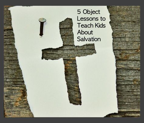 Kids Bible Object Lessons, Kids Ministry Lessons, Youth Bible Lessons, Sunday School Object Lessons, Youth Lessons, Kids Sunday School Lessons, Bible Object Lessons, Romans 6 23, Share The Gospel