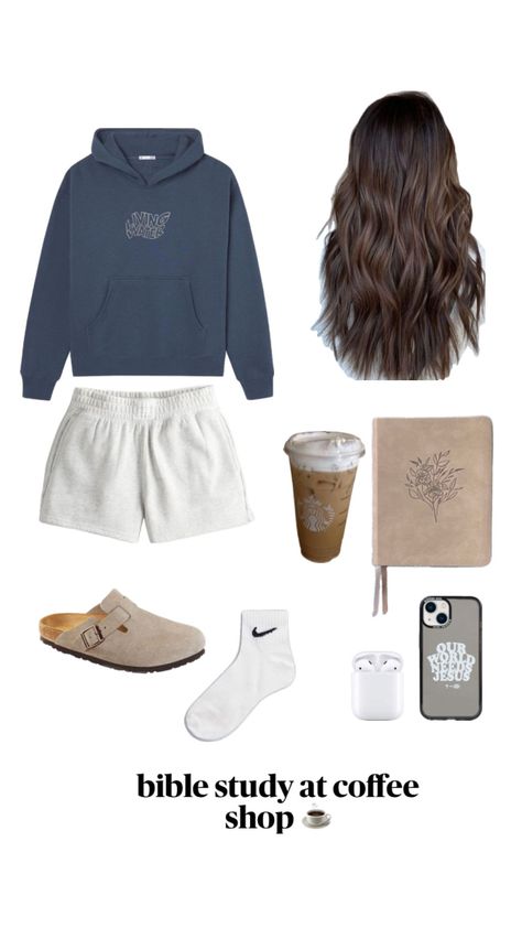 bible study at a coffee shop!! ☀️☕️✝️ #coffee #christiangirl #christian #christianity Study Outfit, Shop Outfits, Coffee Shop Coffee, Cute Coffee Shop, Simple Outfits For School, Slay Outfits, Outfit Inspo Casual, Cute Lazy Day Outfits, Trendy Outfits For Teens