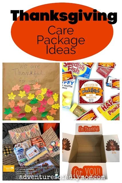 Find super cute Thanksgiving care package ideas! Perfect to send to missionaries, college students or military service members who are away from home. Mini Care Package Ideas, Thanksgiving Missionary Package Ideas, Christmas Missionary Package Ideas, Thanksgiving Package Ideas, Thanksgiving Care Package Ideas, Missionary Care Packages Lds, Thanksgiving Care Package College, Thanksgiving Care Package Military, Missionary Package Ideas