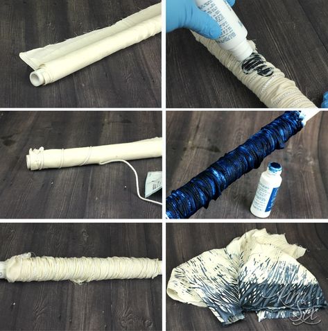 Shibori Techniques Diy, Arashi Shibori, Shibori Diy, Pole Wrap, Shibori Techniques, Euro Pillows, Shibori Dye, Dye Fabric, Textiles Techniques