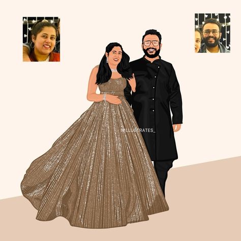 Send us your fav pictures & we will convert them into custom wedding illustrations 🥰🤌 #custommade #weddingillustration #weddingillustrator #weddingday #weddinginspiration #customillistration #customillustrationportrait #customillustrationart #customillustratedportrait Custom Wedding Illustration, Wedding Illustrations, Wedding Card Design Indian, Wedding Illustration, Best Friends Shoot, Cute Stars, Cute Wallpaper For Phone, Illustrators On Instagram, Wedding Card Design