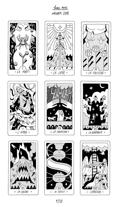 Tarot Non Conventionnel on Behance Celtic Cross Tarot, Tarot Tattoo, Online Tarot, Senior Project, 카드 디자인, Tarot Cards Art, Card Drawing, Tarot Art, Tarot Readings