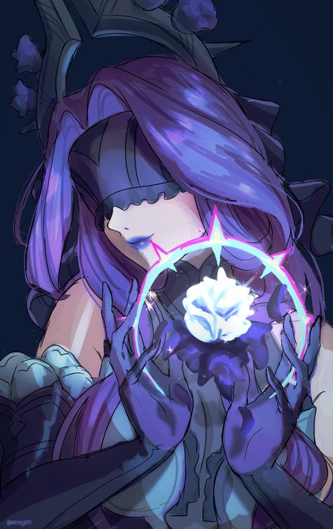 Lol Champ, Leona League Of Legends, Withered Rose, League Of Legends Characters, Lol League Of Legends, Purple Hair, Dark Fantasy Art, Overwatch, Aesthetic Art