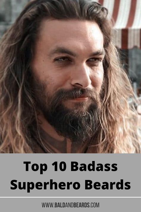 Top 10 Badass Superhero Beards (Ranked) Black Beard Styles, Bearded Characters, Beard Styles Bald, Faded Beard Styles, Viking Beard Styles, Halloween Beard, Black Men Beard Styles, Beard Costume, Goatee Beard