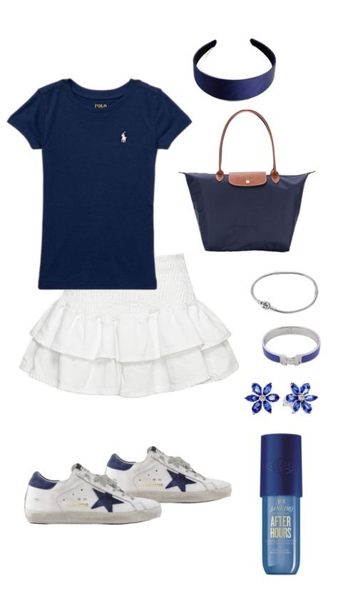 #aesthetic #blue #summer #vsco #stockholm #style School Summer Outfits Aesthetic, Classy Blue Outfit, Shein Stockholm Style, Summer Stockholm Outfits, Stockholm Style Summer Fits, Stockholm Girl Outfits, Outfit Bleu Marine, Stockholm Outfit Ideas, Stockholm Summer Outfit