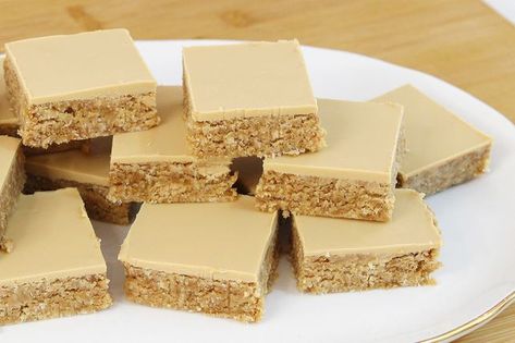 30 easy no-bake condensed milk recipes No Bake Slices Condensed Milk, Condensed Milk Slice Recipes, No Bake Condensed Milk Recipes, Dessert Recipes With Condensed Milk, Caramilk Recipes, Simple Slices, Recipes With Condensed Milk, Aussie Recipes, Sweet Slices