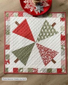 Place mats quilted