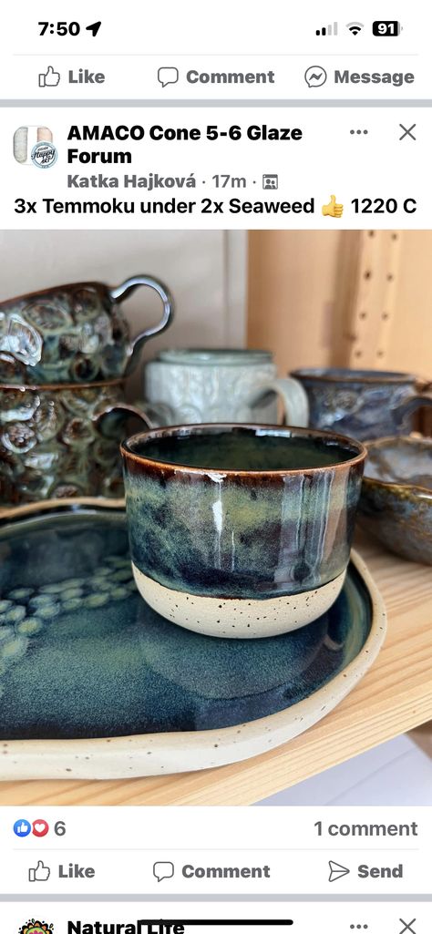 Ceramics Pottery Bowls, Glaze Combinations, Glaze Combos, Pottery Kiln, Amaco Glazes, Ceramic Glaze Recipes, Organic Ceramics, Pottery Workshop, Pottery Handbuilding