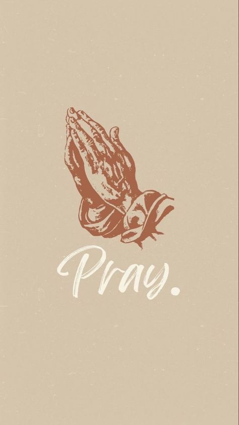 Pray Aesthetics Wallpaper, Pray Board Ideas Christian, Pray Backgrounds, Brown Cross Wallpaper, Praying Aesthetic Christian, Pray Wallpaper Iphone, Christian Mood Board Aesthetic, Praying Hands Wallpaper, Pray Illustration Christian