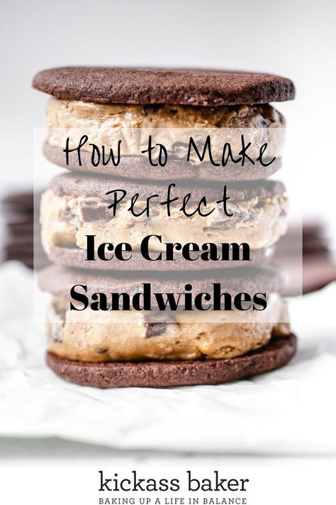 Cookie Ice Cream Sandwiches, Homemade Ice Cream Sandwiches, What Is Healthy Food, Ice Cream Sandwiches Recipe, Cookie Ice Cream, Ice Cream Sandwich Cake, Ice Cream Cookie Sandwich, Healthy Food Facts, Ice Cream Sandwiches