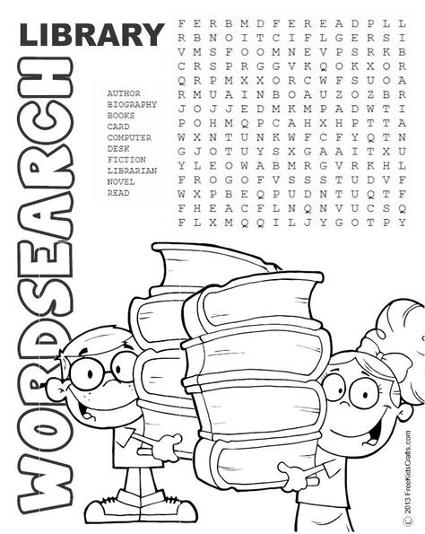 Library Day Activities, Library Worksheets Free Printable, Library Coloring Pages For Kids, Library Lessons Elementary Free, Take Your Child To The Library Day Ideas, High School Library Activities, Library Activities For Middle School, Library Week Ideas, Book Week 2024