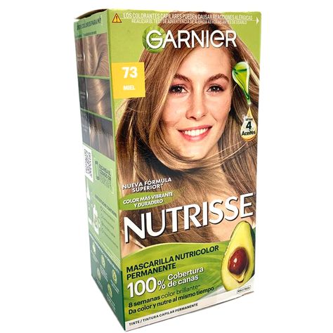 PRICES MAY VARY. Long Lasting Color Plus Shine Garnier Nutrisse HAIR COLOR #73 MIEL / HONEY / BLONDE GOLDEN FEATURES: - Long Lasting Color Plus Shine – 100% Gray Coverage. Gives color and nature at the same time. UNITS PER PACK: - One EXPIRATION DATE: - DEC 20234 CHOOSE FROM: - Dozens of Shades Garnier Nutrisse Hair Color, Garnier Hair Color, Honey Hair Color, Garnier Fructis, Hair Color Shades, Gray Coverage, Permanent Hair Dye, Expiration Date, Golden Blonde