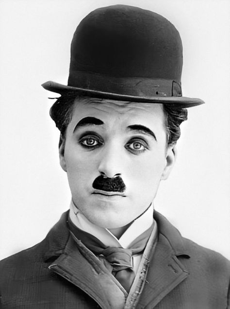 Chaplin Film, Charles Spencer Chaplin, Famous Portraits, Charles Spencer, 얼굴 드로잉, 인물 드로잉, Silent Movie, Celebrity Portraits, Portrait Sketches