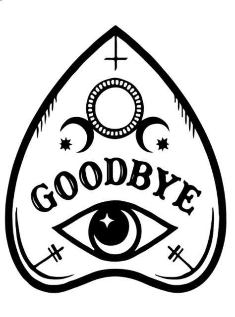 Ouija Planchette Tattoo, Planchette Tattoo, Ouija Tattoo, Traditional Tattoo Outline, Arm Tattoos Drawing, Ouija Planchette, Tattoo Outline Drawing, Witch Tattoo, Iconic Symbols