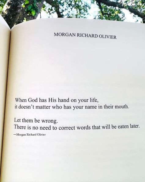 Morgan Richard Olivier on Instagram: "Words from Blooming Bare 🍁God has a way of making your enemies your footstool. He has a funny way of using the exact experiences that you thought would destroy you as your foundation for development. Moreover, His way of showing that HE is moving in someone’s life always seems to go unmatched. Why? Because God always has the final say—not your enemies, exes, haters, fake friends or critics. Not even your insecurities have the final say. Therefore, if G Enemies Quotes, Fake Quotes, Your Insecurities, Wisdom Bible, Quotes About Haters, Fake Friend Quotes, Inspirational Quotes About Strength, Bible Humor, Belief In God