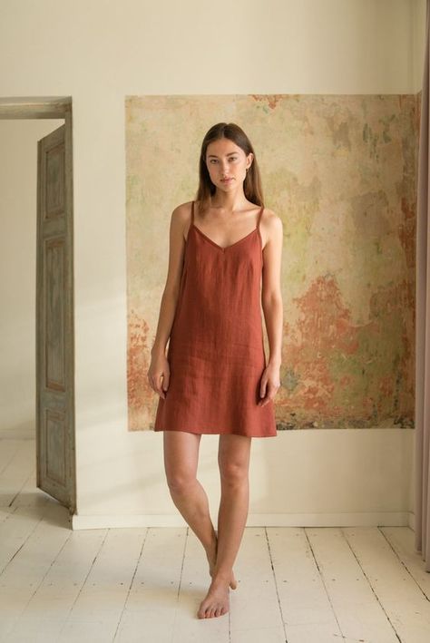 Exactly what was needed. Thank you. Burnt Orange Linen Dress, Basic Linen Dress, Linen Strap Dress, Linen Slip Dress Pattern, Linen Mini Dress Pattern, Linen Maxi Sundress, Casual Linen Sundress, Casual Linen Dress, Minimalist Sundress