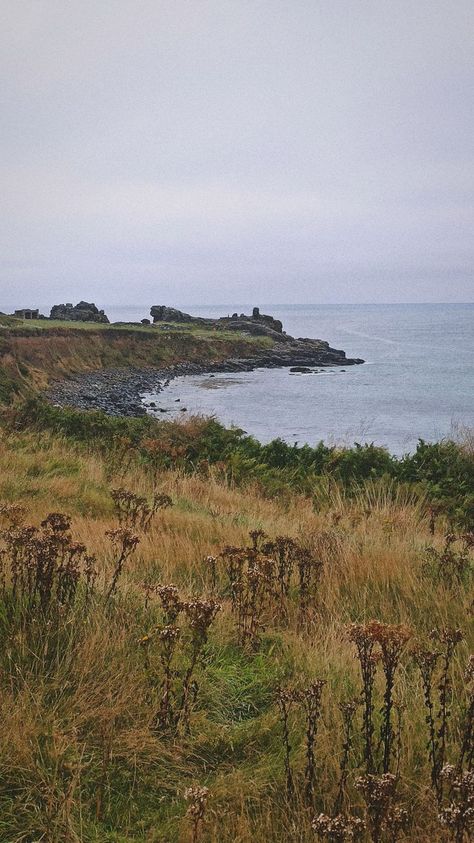 Rainy Scotland Aesthetic, Cottage In Scotland, English Coast Aesthetic, Old England Aesthetic, English Seaside Cottage, Rainy Cottage, Forest Cottage Aesthetic, Rainy Scotland, Rainy England