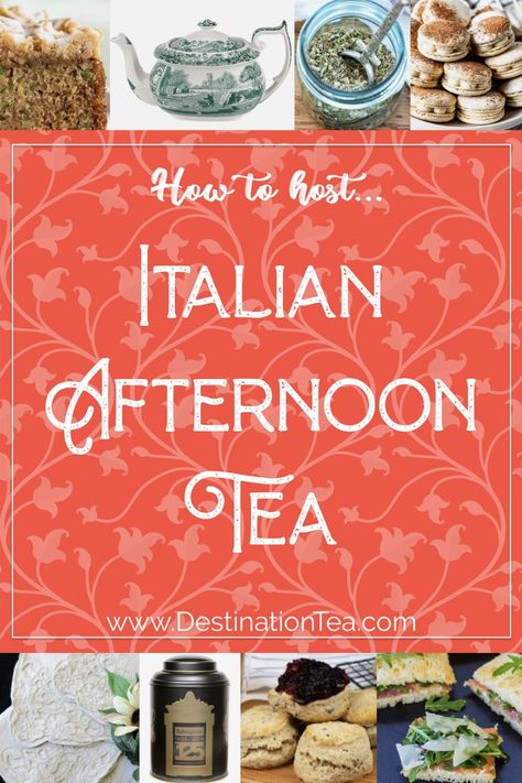 Greek Tea Party, Around The World Tea Party, Italian Tea Party Decor, Italian Afternoon Tea, Traditional Tea Party Food, Themed Tea Party Ideas, Italian Tea Party, Themed Tea Party, Tea Party Sandwiches