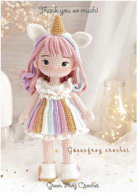 Crochet Dress Up Doll Free Pattern, Doll Crochet Pattern Free, Free Crochet Doll Patterns, Crochet Doll Free Pattern, Amigurumi Clothes, Mermaid Crochet Pattern, Doll Pattern Crochet, Doll Amigurumi Free Pattern, Knitted Toys Free Patterns