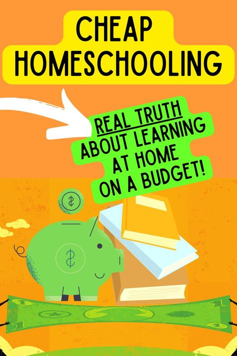 CHEAP HOMESCHOOL IDEAS: Real Truth About Homeschooling On A Budget stretching dollar on a budget and piggy bank savings for homeschool Best Homeschool Curriculum, Homeschooling Materials, Free Homeschool Curriculum, Homeschooling Tips, Homeschooling Resources, Homeschool Tips, How To Start Homeschooling, Homeschool Programs, Homeschool Classroom