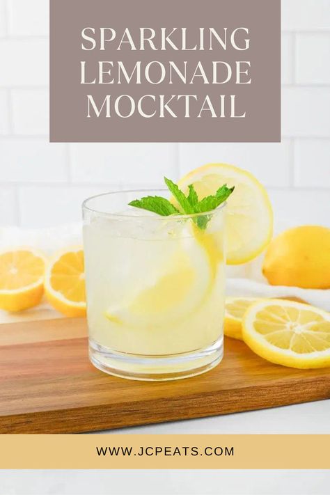 Sparkling Lemonade Mocktail Non Alcoholic Lemonade Drinks, Non Alcoholic Spritzer Drinks, Sparkling Lemonade Non Alcoholic, Lemonade Mocktails Non Alcoholic, Sparkling Water Mocktail, Alcoholic Lemonade, Alcoholic Lemonade Drinks, Spritzer Drink, Mocktails Non Alcoholic