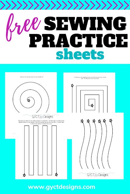 Sewing Practice Sheets, Thread A Sewing Machine, Sewing Practice, How To Thread, Sewing Courses, Sewing Machine Feet, Sewing 101, Trendy Sewing, Sewing Machine Parts