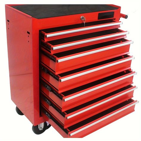 Faster shipping. Better service Tool Trolley, Rolling Tool Box, Tool Storage Cabinets, Tool Box Organization, Tool Cart, Tool Box Storage, Tool Cabinet, Mechanic Tools, Tool Chest