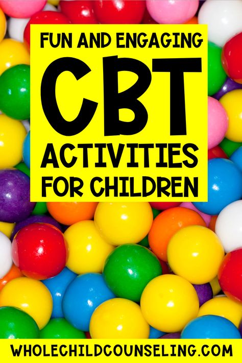 Cbt Activities For Middle School, Tfcbt Psychoeducation, Cognitive Behavior Therapy Activities, Cognitive Behavior Therapy For Kids, Behavioral Therapy For Kids Activities, Children Therapy Activities, Sibling Therapy Activities, Tf Cbt Activities, Cbt Worksheets For Kids Activities