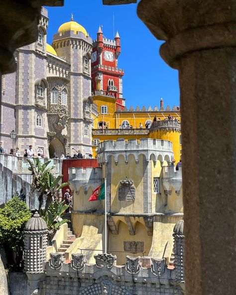 Pena Palace Pena Palace Portugal, Pena Palace, Portugal Trip, Sintra Portugal, Portugal Travel, Travel Inspo, Palace, Portugal, Voyage