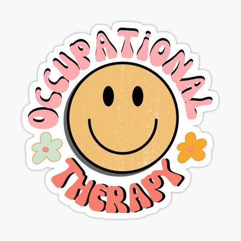 Occupational Therapy Gifts & Merchandise for Sale | Redbubble Occupational Therapy Design, Occupational Therapy Aesthetic Wallpaper, Occupational Therapy Stickers, Occupational Therapy Logo, Occupational Therapy Aesthetic, Therapy Stickers, Therapy Aesthetic, Occupational Therapy Gifts, Occupational Therapy Kids