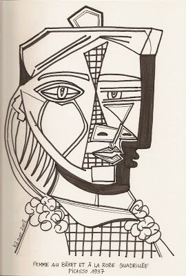 Insect Art Projects, Pablo Picasso Drawings, Picasso Sketches, Picasso Cubism, Picasso Portraits, Picasso Drawing, Pablo Picasso Art, Art Picasso, Pablo Picasso Paintings