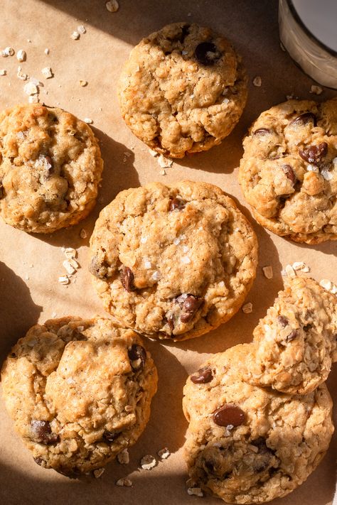 Browned Butter Oatmeal Chocolate Chip Cookies, Brown Butter Oatmeal Raisin Cookies, Oatmeal Blueberry Cookies, Brown Butter Oatmeal Chocolate Chip, Brown Butter Oatmeal Cookies, Oat Chocolate Chip Cookies, Prep Food, Coconut Cheesecake, Blueberry Cookies