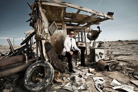 Bombay Beach, Slab City, Salton Sea, Men Photoshoot, Beach Photoshoot, My Favorite Image, Photography Inspo, White T, Sci-fi Spaceship