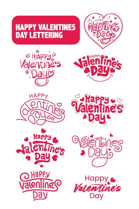 Design For Valentines Card, Valentine's Greeting Card, Valentine's Card Design, Happy Valentines Day Hand Lettering, Valentine Days Card, Valentine's Day Card Design, Valentines Card Design Ideas, Valentine's Day Poster Design Ideas, Valentines Greeting Cards