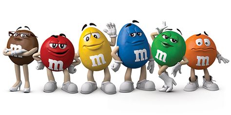 M&ms Characters, M&m Mascot, Brown M&m Character, Blue M&m, M M Characters, M And Ms, Cool Cartoon Drawings, Background Png Images, Cartoon Network Characters