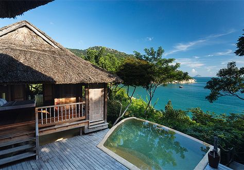 Six Senses, Ninh Van Bay, Vietnam | Top 6 Boutique Hotels In Asia Vietnam Accommodation, Vietnam Hotels, Con Dao, Vietnam Holidays, Luxury Beach Resorts, Vietnam Voyage, Six Senses, Overwater Bungalows, Luxury Getaway