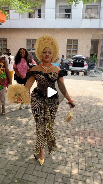 Nigerian Gele, Igbo Bride, 2024 Bride, Nigerian Bride, Aso Ebi Bella, Bella Naija Weddings, Nigerian Wedding, Artist On Instagram, African Fashion