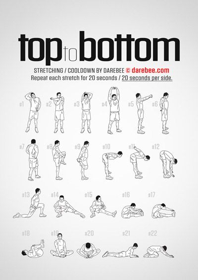 DAREBEE Workouts Post Workout Stretches, Fitness Studio Training, Exercises For Beginners, Gym Antrenmanları, Stretch Routine, Latihan Kardio, Latihan Yoga, Bottom Workout, Trening Fitness