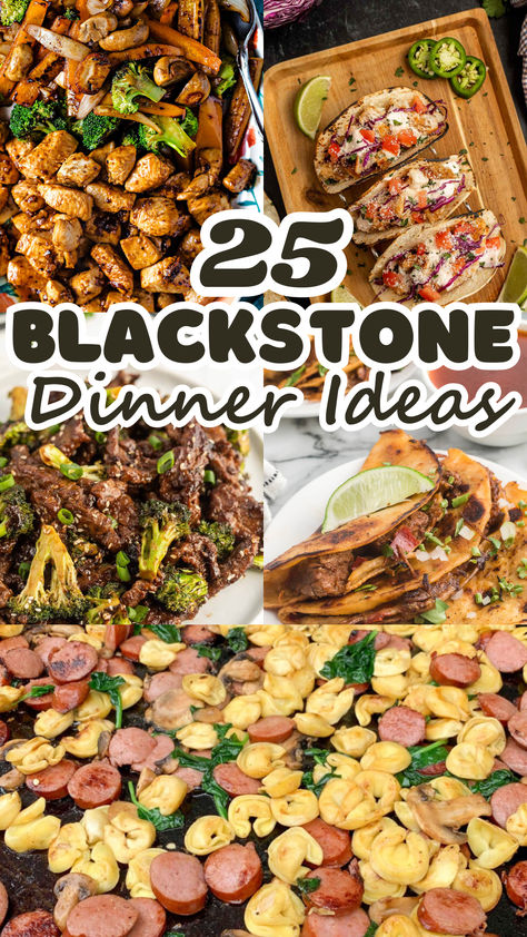 If you’re a fan of outdoor cooking, you’ll love these Blackstone dinner ideas. The Blackstone griddle is a versatile piece of equipment that can elevate your backyard BBQs, camping trips, or weeknight dinners. Beef Recipes Blackstone, Blackstone Family Meals, Camping Meals On Flat Top, Fall Blackstone Meals, Blackstone Ideas For Dinner, Blackstone Griddle Tailgate Recipes, Quick Blackstone Dinner Ideas, Griddle Meal Ideas, Flat Top Dinner Ideas