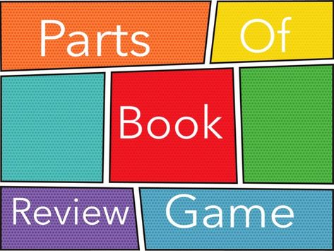 1st Grade Parts of a Book Review 1. Reading2. Questions3. Questions4. Questions5. Questions6. Questions7. Questions8. Questions9. Questions10. Questions11. Questions Parts Of A Book Activities, Interactive Library, Librarian Ideas, Library Lessons Elementary, School Library Lessons, Library Centers, Middle School Special Education, Print Awareness, Library Lesson Plans