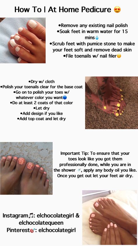 Pedicure Tips, Diy Pedicure, Hygiene Tips, Pedicure At Home, Nail Care Routine, Nail Care Tips, Baddie Tips, Body Care Routine, Glow Up Tips