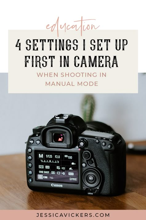 Beginner Photography Camera, Aura Photo, Kamera Dslr, Manual Photography, Digital Photography Lessons, Dslr Photography Tips, Photography Settings, Photographer Camera, Manual Mode