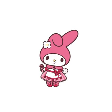 Sanrio Characters White Background, Sanrio White Background, My Melody White Background, Cutecore Stickers, Sanrio Drawing, White Backround, Kitty Icon, Roblox Decals, Pink And White Background