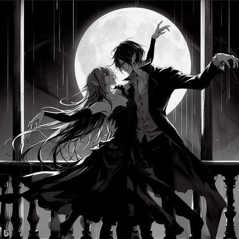 #manga #anime #romance #vampire Matching Vampire Pfp, Vampire Romance Art, Gothic Romance Art, Vampire Knight Aesthetic, Vampire Romance Aesthetic, Vampire Couples, Gothic Manga, Vampire Pfp, Vampire Drawing