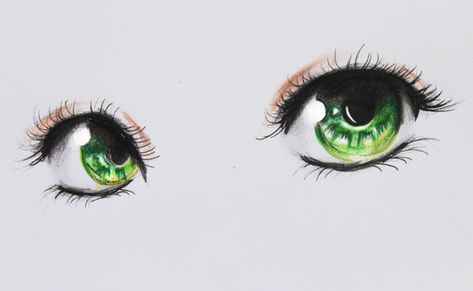 Eye Tutorial by Kipichuu.deviantart.com on @deviantART Golden Eyes Drawing, Golden Eyes Anime, Reference Anime, Eye Reference, Body Painting Festival, How To Draw Anime Eyes, Manga Eyes, Pencil Drawing Tutorials, Anime Tutorial